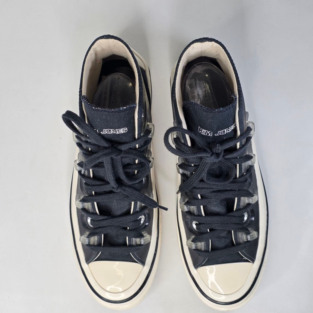 Converse Kim Jones Chuck 70 High Top Black Egret Sneakers Men's 6.5 Women's 8.5 - Picture 16 of 16